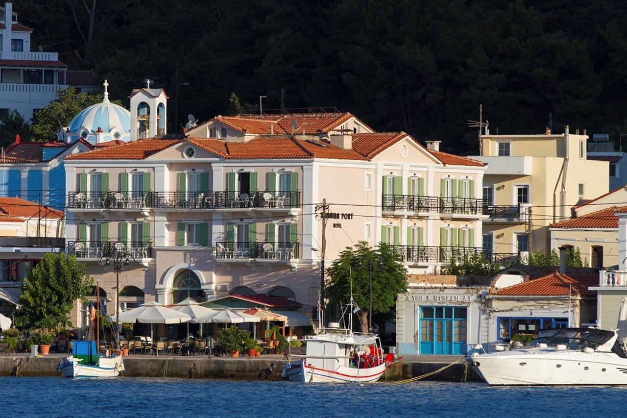 Samaina Port Hotel Karlovassi Bagian luar foto